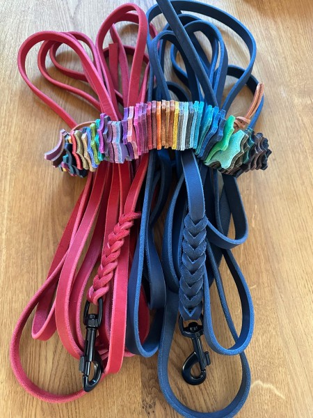 Mantrailleine mit Farbmuster